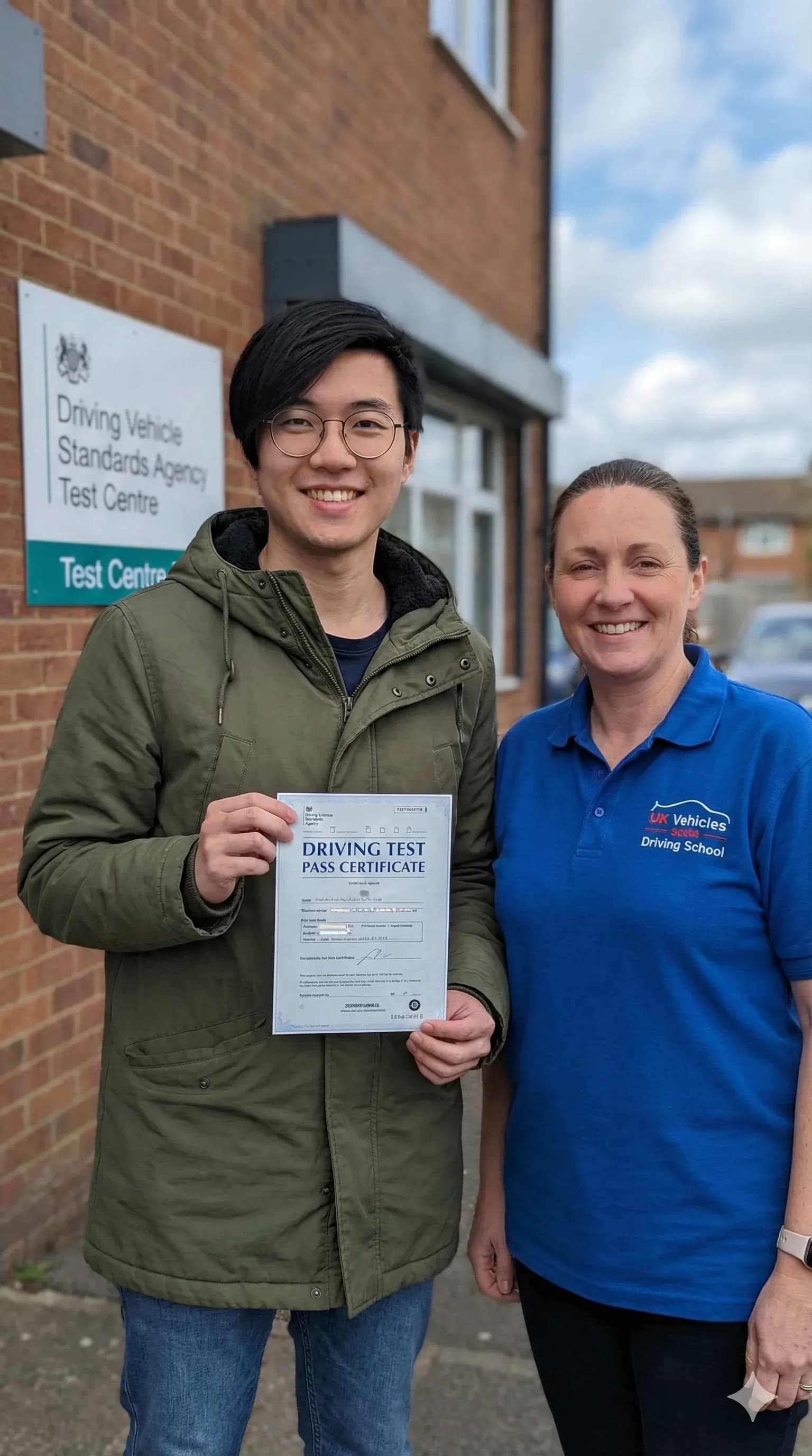 Recent Test Passer 03